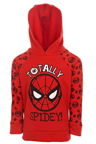 Marvel Avengers Spider-Man Toddler Boys Pullover Hoodie & Jogger Pants Red 5T