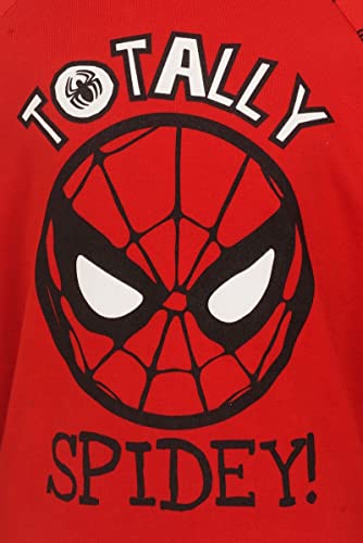 Marvel Avengers Spider-Man Toddler Boys Pullover Hoodie & Jogger Pants Red 5T
