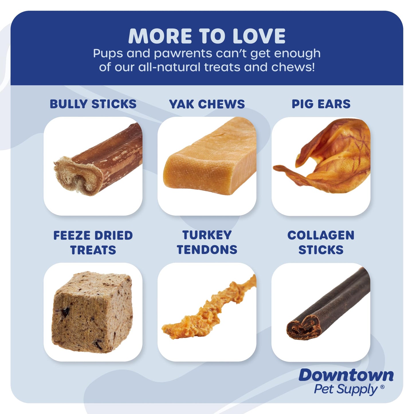 Downtown Pet Supply 6 inch 10 Pack of Bully Sticks for Medium Dogs & Large Dogs, Single Ingredient, Rawhide-Free Long Lasting Bully Sticks for Medium Dogs- No Hide Bullsticks for Bully Stick Holder