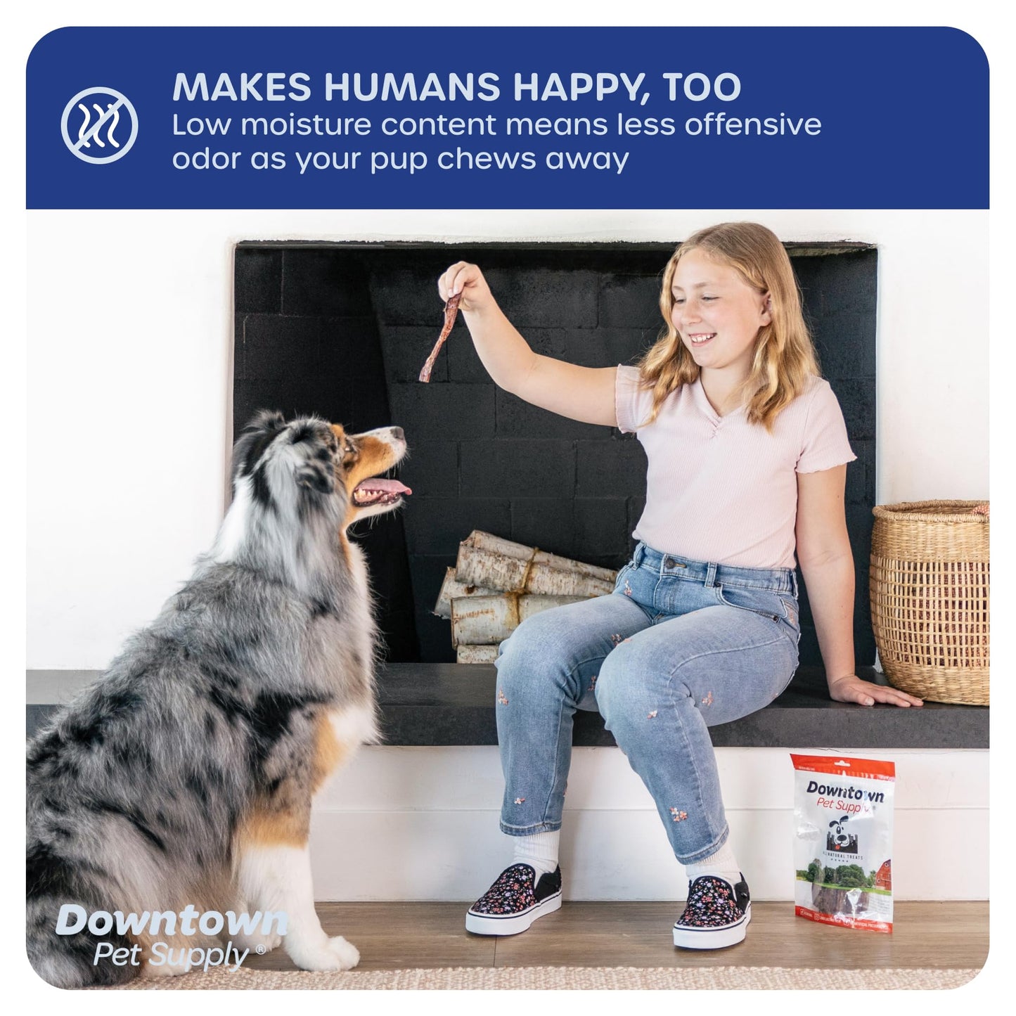 Downtown Pet Supply 6 inch 10 Pack of Bully Sticks for Medium Dogs & Large Dogs, Single Ingredient, Rawhide-Free Long Lasting Bully Sticks for Medium Dogs- No Hide Bullsticks for Bully Stick Holder