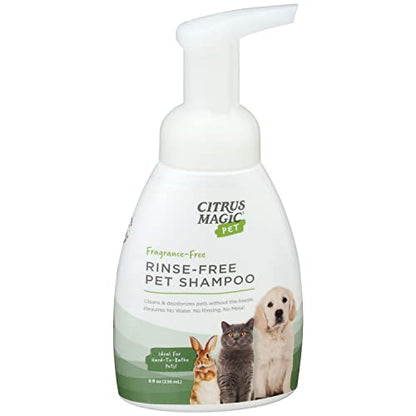 Citrus Magic Pet Foaming Pet Cleanser, 8-Fluid Ounce