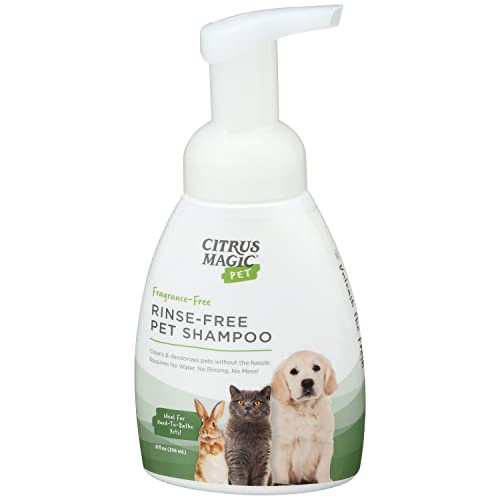 Citrus Magic Pet Foaming Pet Cleanser, 8-Fluid Ounce