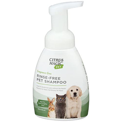 Citrus Magic Pet Foaming Pet Cleanser, 8-Fluid Ounce