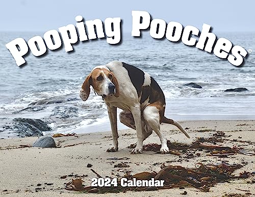 Pooping Pooches White Elephant Gag Gift Calendar