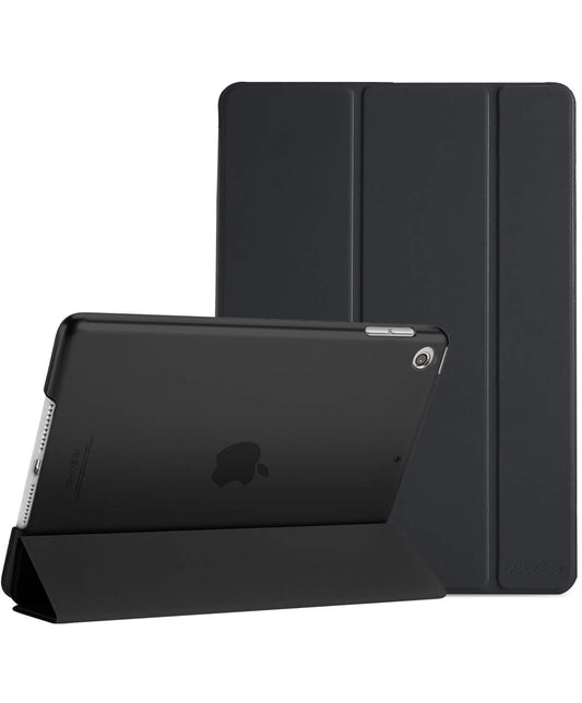 ProCase for iPad 10.2 Case iPad 9th Generation 2021/ iPad 8th Generation 2020/ iPad 7th Generation 2019 Case, iPad Cover 9th Generation Hard Back Smart Cover for 10.2 inch iPad Case -Black