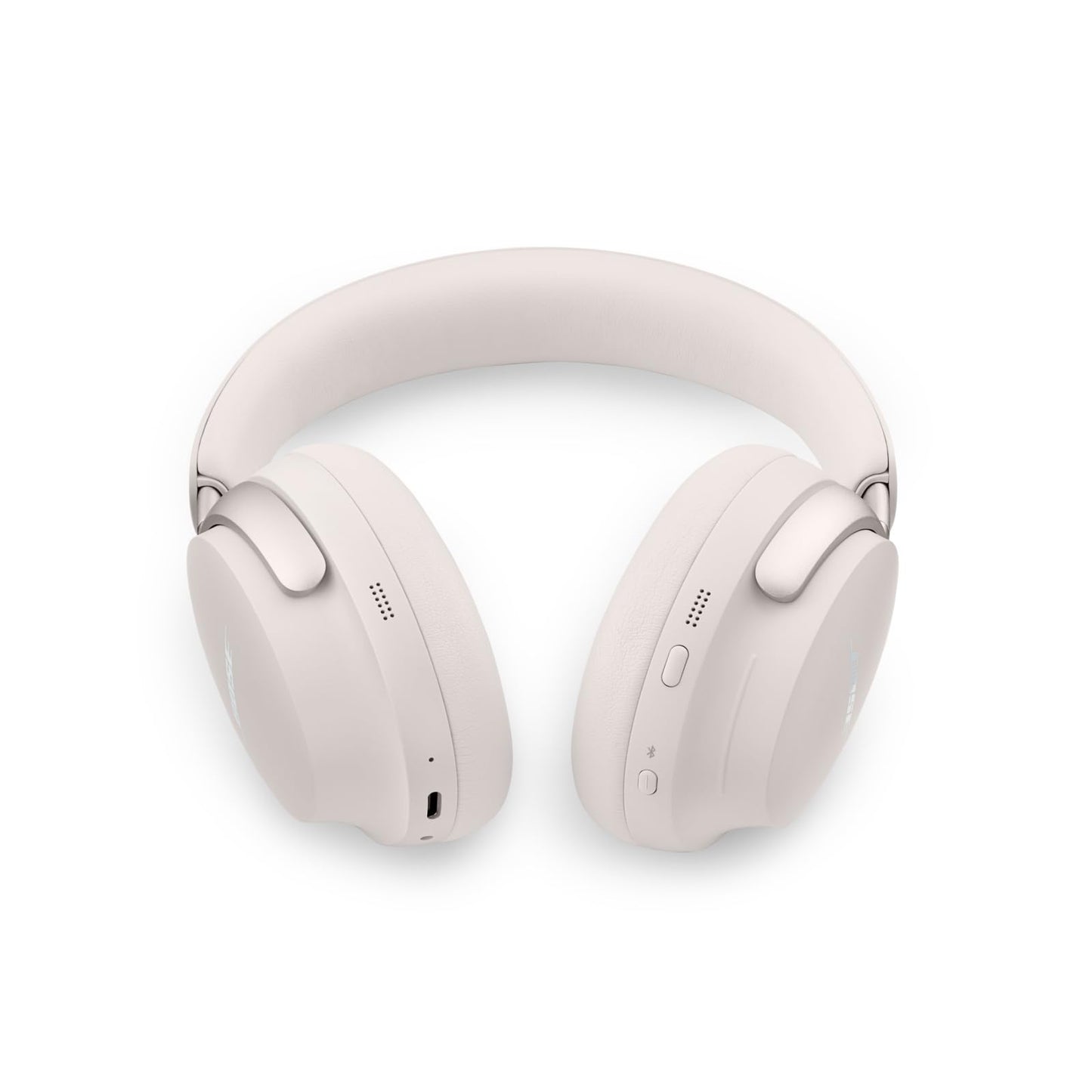 Bose NEW QuietComfort Ultra Wireless Noise Cancelling Headphones with Spatial Audio, Over-the-Ear Headphones with Mic, Up to 24 Hours of Battery Life, White Smoke