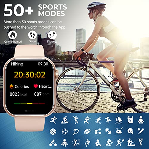 Smart Watch for Men Women, Smartwatch with Blood Pressure Monitor Heart Rate Monitor Body Temperature 1.88