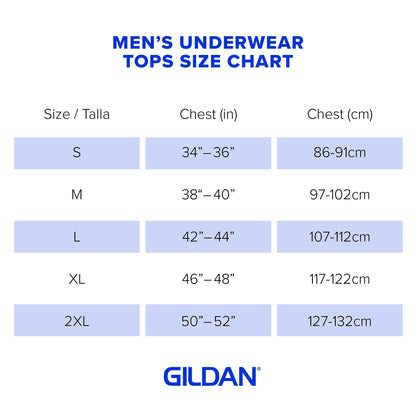 Gildan Men's Crew T-Shirts, Multipack, Style G1100, Black/Sport Grey/Charcoal (5-Pack), X-Large