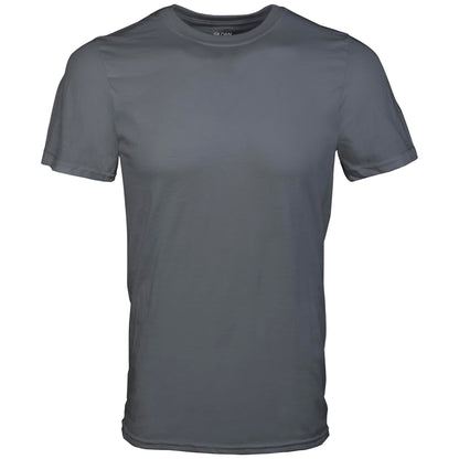 Gildan Men's Crew T-Shirts, Multipack, Style G1100, Black/Sport Grey/Charcoal (5-Pack), X-Large