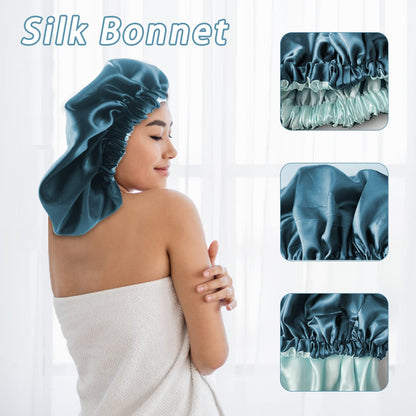 Satin Bonnet Silk Bonnet Hair Bonnet For Sleeping Satin Bonnet For Hair Bonnets For Women Silk Bonnet For Natural Hair