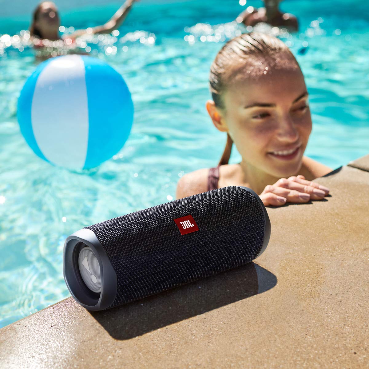 JBL FLIP 5, Waterproof Portable Bluetooth Speaker, Black, Small